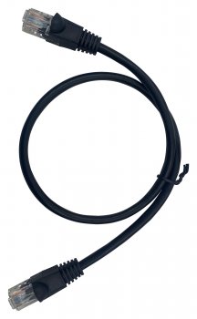 Кабель UTP Buro UTP 4 пары cat5E CCA molded 0.5м черный RJ-45 (m)-RJ-45 (m)