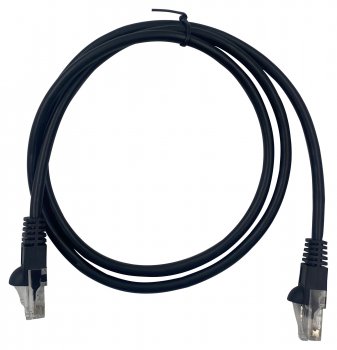 Кабель UTP Buro UTP 4 пары cat5E CCA molded 1м черный RJ-45 (m)-RJ-45 (m) (упак.:1шт)