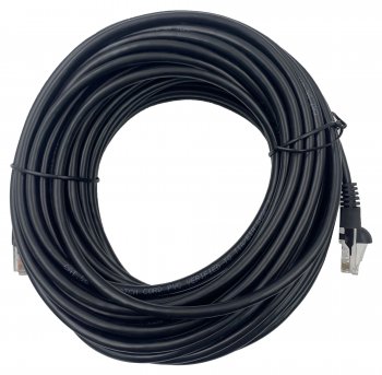 Кабель UTP Buro UTP 4 пары cat5E CCA molded 15м черный RJ-45 (m)-RJ-45 (m)