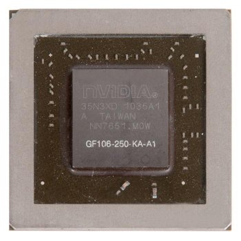 Видеочип GTS450 GF106-250-KA-A1 с разбора