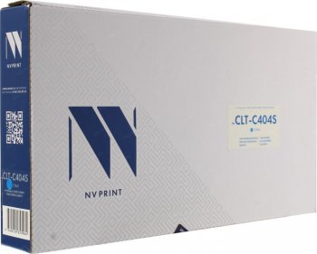 Картридж NV-Print аналог CLT-C404S Cyan для Samsung SL-C430/C430W/C480/C480W/C480FW