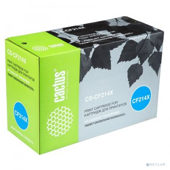 Картридж CACTUS CF214X CS-CF214X черный (17500стр.) для HP LJ 700/M712