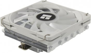Вентилятор Thermalright <AXP120-X67 White ARGB> (4пин, 115x/1200/1700/2066/AM4, 26.1дБ, 1800 об/мин,Al+тепл.трубки)