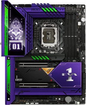 Материнская плата ASUS ROG MAXIMUS Z690 HERO EVA, LGA1700, Z690, 4*DDR5, HDMI, 2xUSB Type-C, SATA3, M2, Audio, Gb LAN, USB 3.2, COM*1 header (w/o cabl