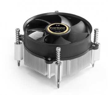 Вентилятор ExeGate <EX292655RUS> ETA-20.PWM.V1700 (4пин, 775/115x/1700, 17-23.5дБ,1200-2600об/мин, Al)