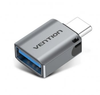 Переходник Vention <CDQH0> OTG USB-C M -> USB 3.0 AF