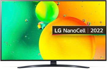Телевизор-LCD 55" LG 55NANO766QA.ARUB синяя сажа 4K Ultra HD 60Hz DVB-T DVB-T2 DVB-C DVB-S DVB-S2 USB WiFi Smart TV