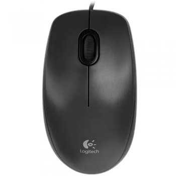 Мышь Logitech Mouse M90 Dark Grey <910-001793> (RTL) USB 3btn+Roll