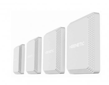 Маршрутизатор Гигабитный интернет-центр Keenetic Voyager Pro Pack (4-pack) с Mesh Wi-Fi 6 AX1800, анализатором спектра Wi-Fi, 2-портовым Smart-коммута