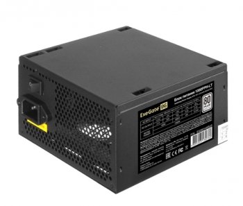 Блок питания 1000W ExeGate 80 PLUS® 1000PPH-LT (ATX, APFC, КПД 82% (80 PLUS), 12cm fan, 24pin, 2x(4+