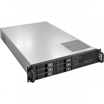 Корпус для монтажа в стойку ExeGate Pro 2U660-HS06 <RM 19", высота 2U, глубина 660, БП 1000ADS, 6xHotSwap, USB>
