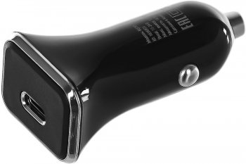 Автомобильный адаптер питания Buro BUCK1 18W 3A (PD) USB-C универсальное черный (BUCK18P010BK)