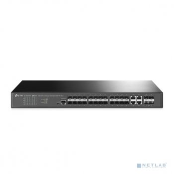 Коммутатор TP-Link SG3428XF (L2+) 4xКомбо(1000BASE-T/SFP) 20SFP 4SFP+ управляемый