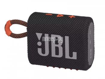 Портативная колонка 1.0 BLUETOOTH GO 3 BLACK/ORANGE JBL