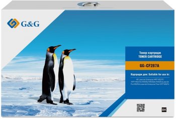 Картридж G&G GG-CF287A черный (9000стр.) для HP LJ M506dn/M506n/M506x