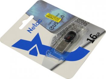 Накопитель USB Netac <NT03UM2N-016G-20BK> USB2.0 Flash Drive 16Gb (RTL)
