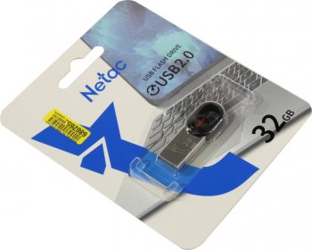 Накопитель USB Netac <NT03UM2N-032G-20BK> USB2.0 Flash Drive 32Gb (RTL)