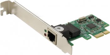 Сетевая карта внутренняя KS-is <KS-724> (RTL) PCI-Ex1 1000Mbp