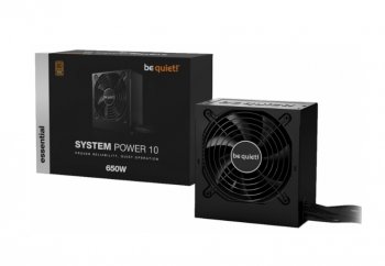 Блок питания be quiet! SYSTEM POWER 10 <S10-650W> 650W ATX v2.52 (24+3+2x6/8пин) <BN328>