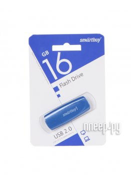 Накопитель USB SmartBuy Scout <SB016GB2SCB> USB2.0 Flash Drive 16Gb (RTL)