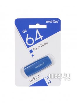 Накопитель USB SmartBuy Scout <SB064GB2SCB> USB2.0 Flash Drive 64Gb (RTL)