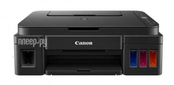 МФУ струйное Canon PIXMA G2415 цветная печать, A4, 4800x1200 dpi, ч/б - 8.8 стр/мин (А4), USB, СНПЧ