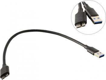 Кабель Telecom <TUS712-0.3м> USB3.0 A--> micro-B 0.3м