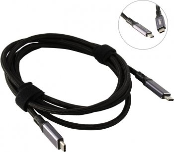 Кабель KS-is <KS-564B-2> USB4.0 USB-C --> USB-C 1.8м