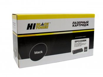 Картридж Hi-Black (HB-SPC220Bk) для Ricoh Aficio SPC220DN/C221DN/C222SF/C240DN, Bk, 2K