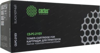 Картридж Cactus CS-PC-211EV Black для Pantum P2200/2500/M6500/6550/6600