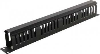 ExeGate <CM19-1U-24M-CV> Кабельный органайзер 19" 1U, металлический <EX292873RUS>