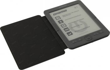 Электронная книга [NEW] Digma X1G <D.Gray> (6", mono, подсветка, 1024x758, 4Gb,FB2/PDF/DJVU/RTF/CHM/EPUB/DOC/JPG/BMP,microSDHC, USB2.0)