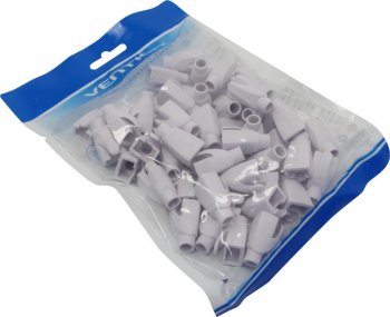 Колпачок изолирующий Vention <IODW0-50> RJ-45 (уп-ка 50 шт, белый)