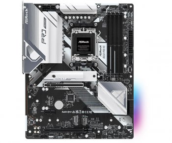 Материнская плата ASRock B650 PRO RS, Socket AM5, AMD B650, 4xDDR5-5200, HDMI+DP, 2xPCI-Ex16, 1xPCI-Ex1, 4xSATA3(RAID 0/1/10), 3xM.2, 8 Ch Audio, 1x2.