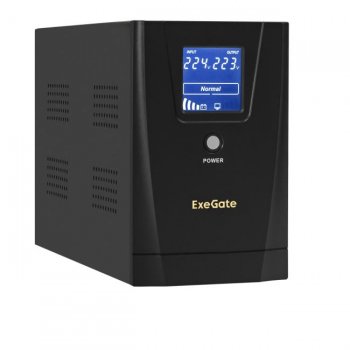 Источник бесперебойного питания 2200VA Exegate SpecialPro Smart <LLB-2200> <EP292635RUS>