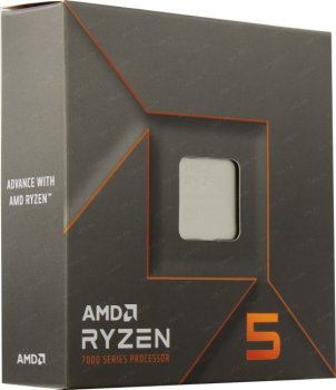 Процессор AMD Ryzen 5 7600X BOX (100-100000593) 4.7 GHz/6core/ Socket AM5