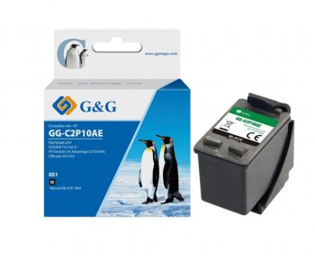 Картридж G&G GG-C2P10AE 651 черный (12мл) для HP DeskJet 5575/5645