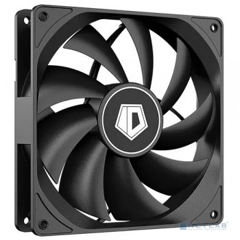 Вентилятор для корпуса ID-Cooling 120x120mm 3pin 1250rpm Black (FL-12025K)