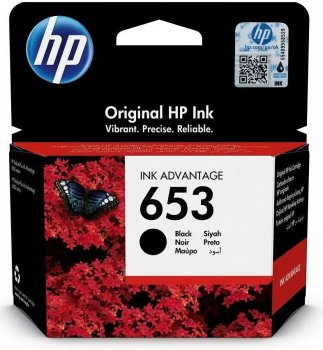 Картридж G&G GG-3YM75AE 653 черный (6мл) для HP DeskJet Plus Ink Advantage 6075/6475