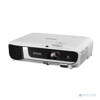 Мультимедийный проектор EPSON Projector EB-W52 (3xLCD, 4000 люмен, 16000:1, 1280x800, D-Sub, HDMI, RCA, USB, ПДУ)