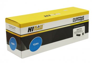 Картридж Hi-Black CE271A для HP CLJ CP5520/5525/Enterprise M750, Восстанов, C, 15K