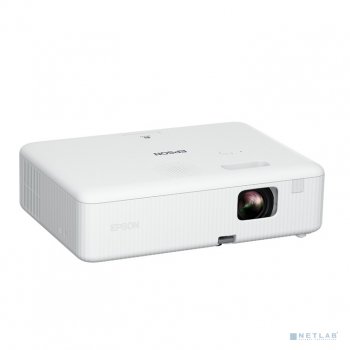Мультимедийный проектор Epson CO-W01 white LCD 1280x800 3000Lm 1,27-1,71:1 300:1 HDMI USB-A [V11HA86040]