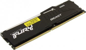 Оперативная память Kingston Fury Beast RGB <KF556C40BBA-8> DDR5 DIMM 8Gb <PC5-44800> CL40