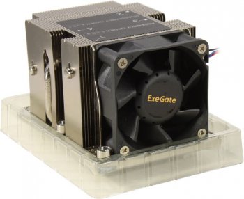 Вентилятор ExeGate <EX293440RUS> ESNK-P0068APS4.PWM.2U.3647.Cu (4 пин, 3647, 2U, Cu+Al+тепловые трубки)