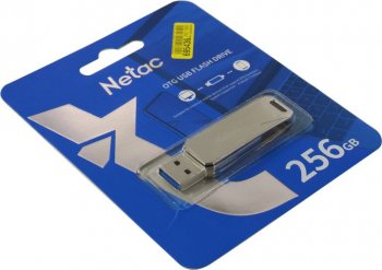 Накопитель USB Netac <NT03U782C-256G-30PN> USB3.0/USB-C Flash Drive 256Gb (RTL)