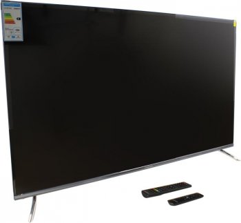Телевизор-LCD [NEW] 50" QLED телевизор HARPER 50Q850TS (3840x2160, HDMI, LAN, WiFi, BT, USB, DVB-T2, SmartTV)