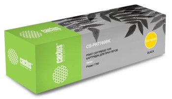 Картридж Cactus CS-PH7760BK 106R01163 черный (32000стр.) для Xerox Phaser 7760/7760dn/7760dx/7760dxf/