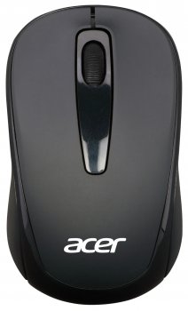Мышь беспроводная Acer OMR133 черный оптическая (1000dpi) USB для ноутбука (2but)