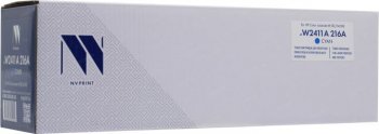 Картридж NV-Print W2411A (216A) Cyan для HP LJ Pro M182/183