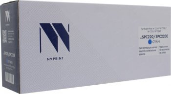 Картридж NV-Print SPC220/SPC220E Cyan для Ricoh SP C220/SP C221/SP C222/SP C240